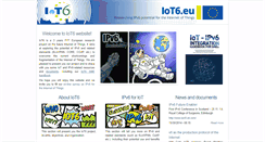 Desktop Screenshot of iot6.eu