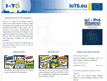 Tablet Screenshot of iot6.eu